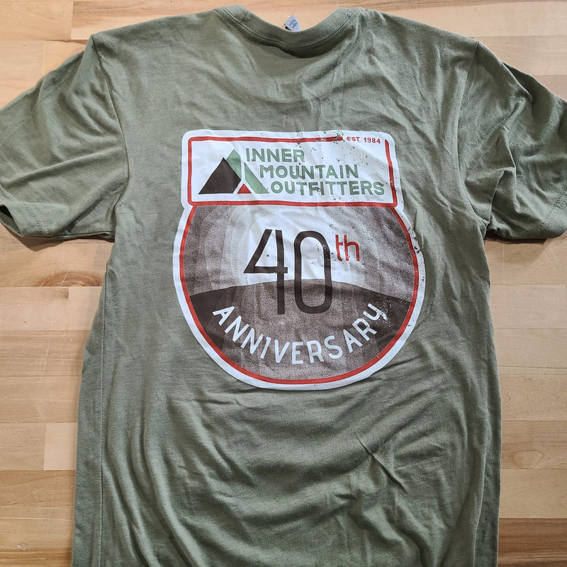 IMO 40th Anniversary Short Sleeve Shirt (Distressed)