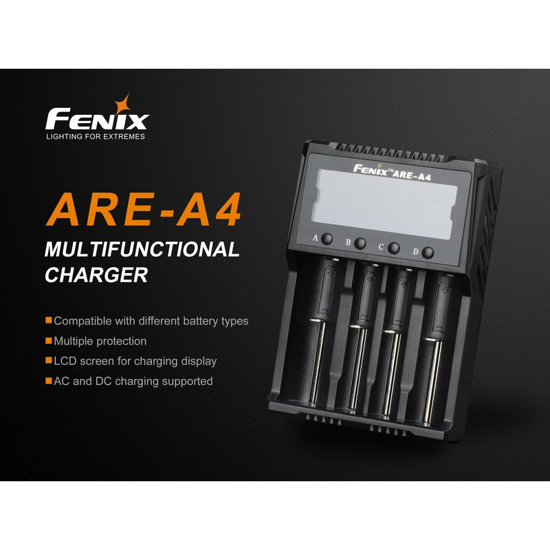 Fenix ARE-A4 Four Bay Multifunctional Smart Charger