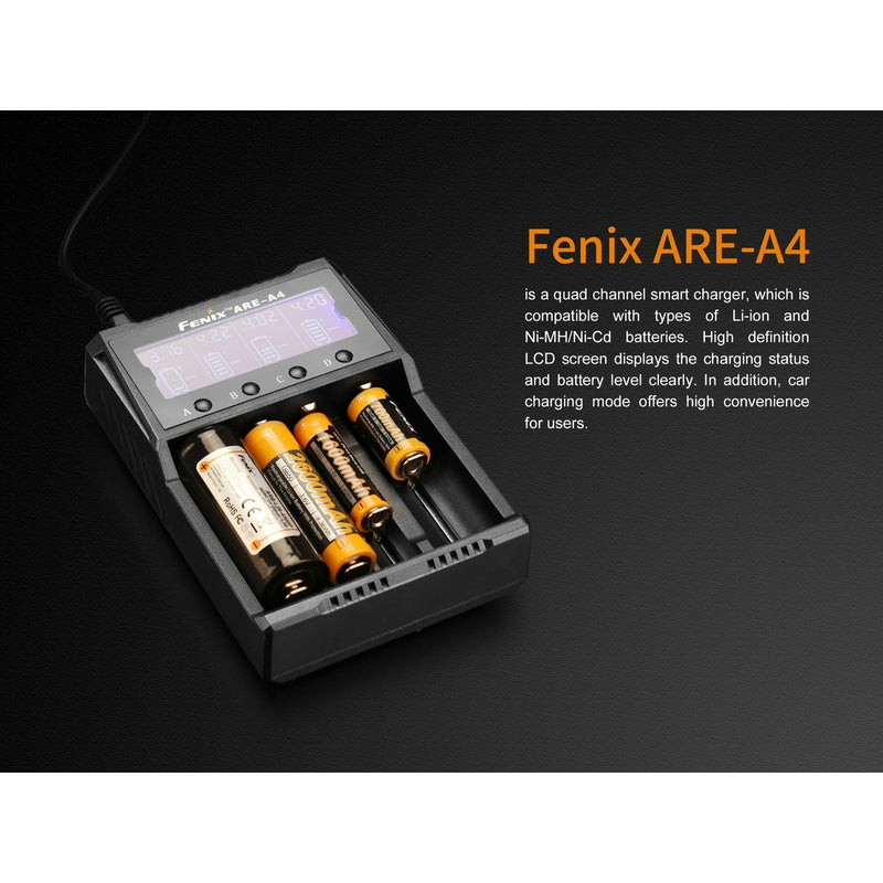 Fenix ARE-A4 Four Bay Multifunctional Smart Charger