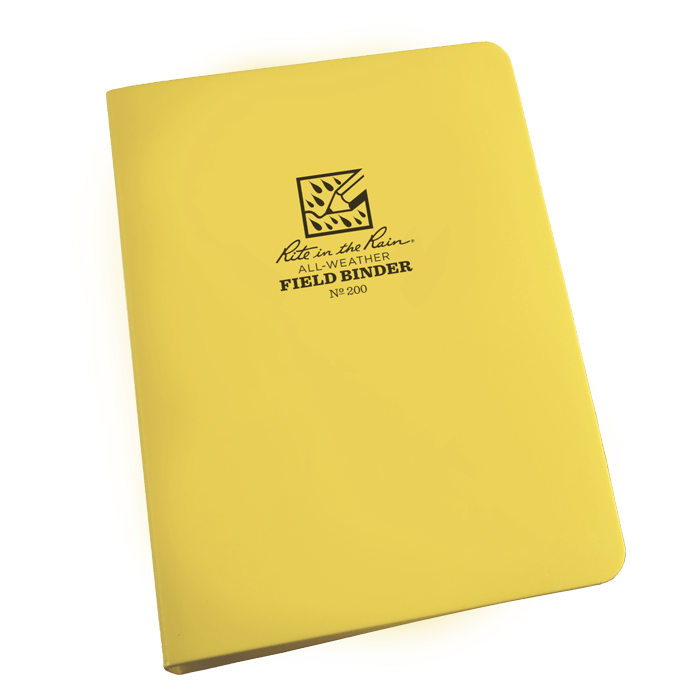 Rite in the Rain - Yellow Ring Binder - Elevated Climbing